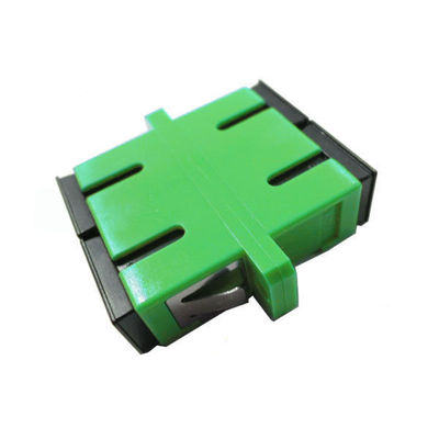 China Stable Optical Connection Adapter , SC / APC SM DX Tv Optical Cable Adapter With Flange supplier