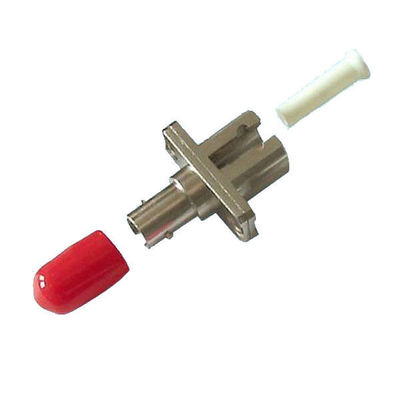 China Copper Alloy Single Mode To Multimode Fiber Adapter ST To LC Ear / No Ear Type supplier