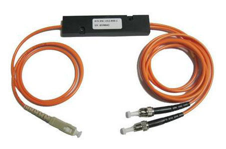 China Multimode Fiber Optic PLC Splitter For LAN / PON / Optic Fiber Sensors supplier