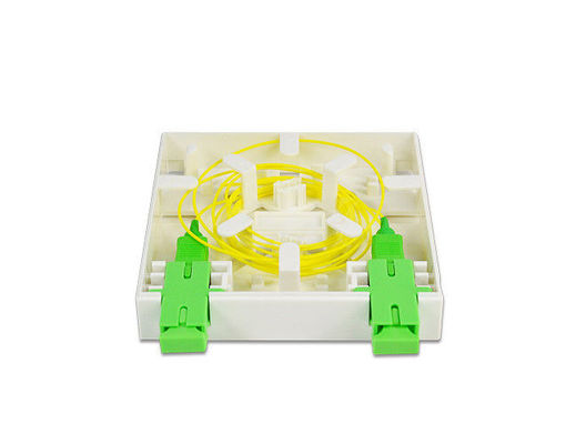 China Fiber To Building Fiber Optic Termination Box , 2 Ports Mini Optical Termination Box supplier