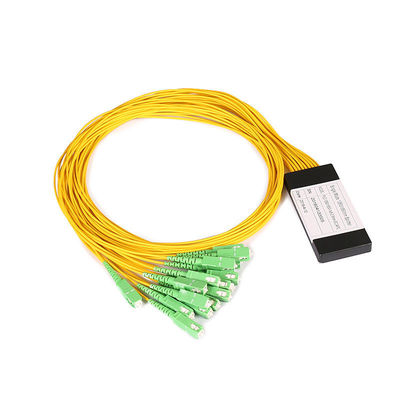 China SC / APC 1x16 Plc Splitter , G657A Optical Signal Splitter 1310nm / 1550nm Wavelength supplier