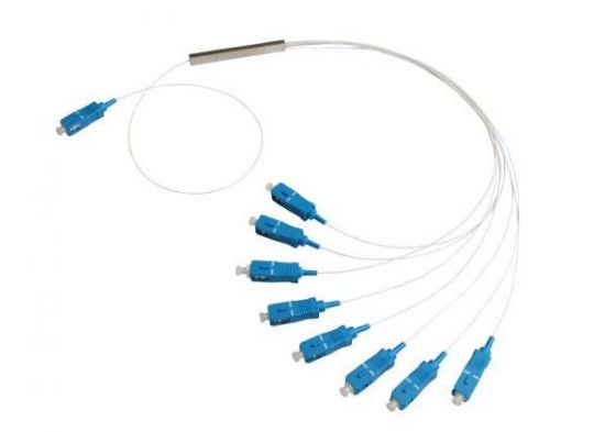 China Bare Fiber Optic Coupler Splitter , PLC Optical Cord Splitter For Local Area Networks supplier
