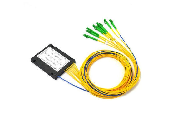 China CATV Links Planar Lightwave Circuit Splitter With LC / APC Connector 2.0mm Optical PLC Splitter Cable OD supplier