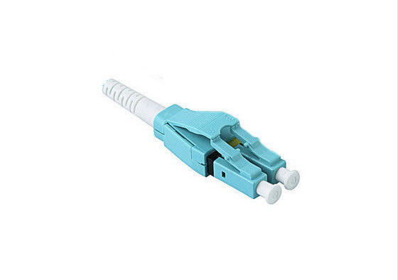 China LC PC Multi Mode Fiber Optic Connectors Duplex 0.3dB IL For Data Processing Networks supplier