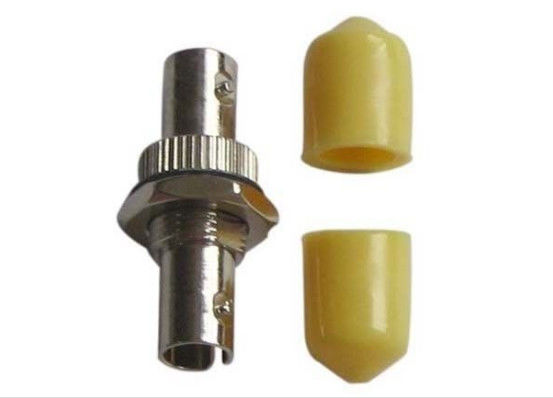China FTTB ST Fiber Optic Adapter For CATV Networks Simplex / Duplex High Changeability supplier