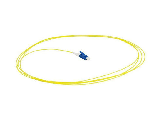 China Lc Upc Fiber Optic Pigtail Simplex / Duplex Single Mode PVC / LSZH Jacket supplier