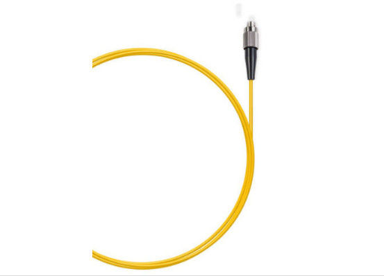 China Single Mode 3.0mm Fiber Optic Pigtail Simplex Distribution FC / UPC Round Wire supplier