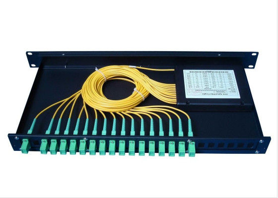 China 2 * 32 APC Sc Coupler , Fused Fiber Coupler For PON Networks / Telecom Level Grade supplier