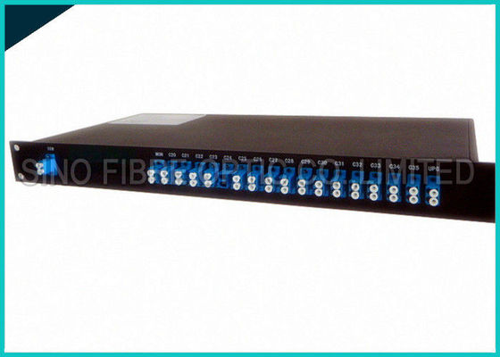 China 1 U Rackmount Fiber Mux Demux , 18 Channels Digital Demultiplexer For Backbone Network supplier