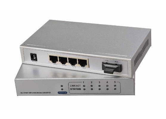 China MDI / MDIX Network Fiber Optic Switch Multi mode IEEE802.3X Model SM / MM Data Rate supplier