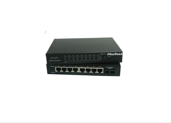 China 10M / 100M UTP Gigabit Fiber Optic Switch 8 Port Fast CSMA / CD Protocol supplier