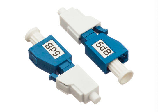 Simplex Voa Variable Optical Attenuator , LC / PC Plug Fixed 5dB Adjustable Attenuator supplier