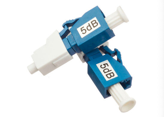 Simplex Voa Variable Optical Attenuator , LC / PC Plug Fixed 5dB Adjustable Attenuator supplier