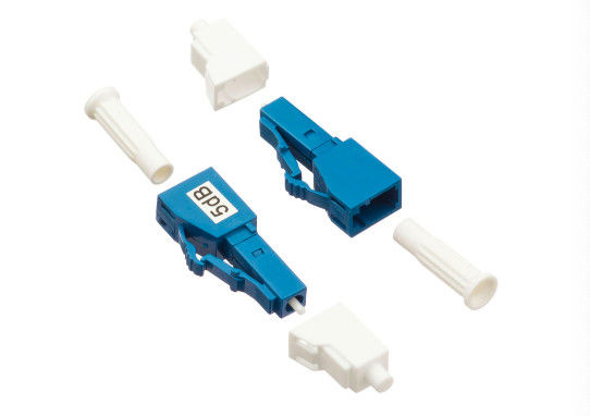 Simplex Voa Variable Optical Attenuator , LC / PC Plug Fixed 5dB Adjustable Attenuator supplier