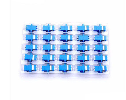 Duplex LC - LC Fiber Optic Adapter Female To Female With M2 * 6MM Screw supplier