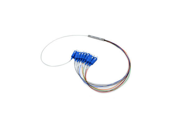 SC / LC Fiber Optic Termination Box , 1 * 4 / 1 * 8 PLC Splitter Fiber Optic Cable Termination Box supplier