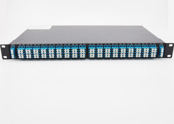 1270 - 1610NM 18Ch Mux Demux Cwdm High Isolation For Backbone Network supplier
