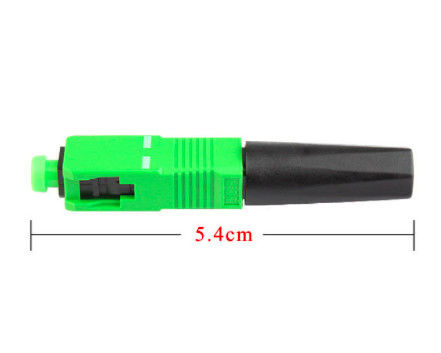 SC / APC Fast Field Assembly Connector 90N Tensile Strength For Patch Cable supplier