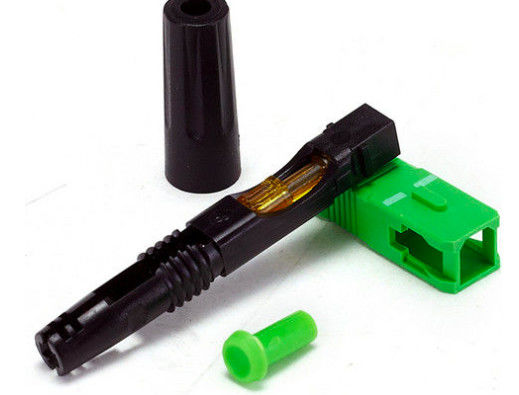 SC / APC Fast Field Assembly Connector 90N Tensile Strength For Patch Cable supplier