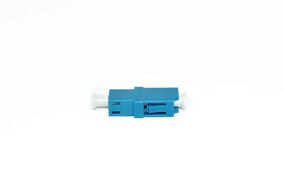 Simplex Fiber Optic Cable Adapter , Blue Lc Duplex Adapter For FTTX Network supplier