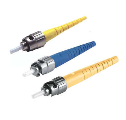 3.0mm 5Mtrs LSZH Duplex Patch Cord , Low Insertion Loss 10g Single Mode Fiber Patch Cord supplier