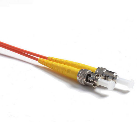 62.5 / 125 Duplex Orange Fiber Optic Patch Cord , 5Mtrs PVC Lc To Sc Fiber Cable 1310nm / 1550nm Wavelength supplier