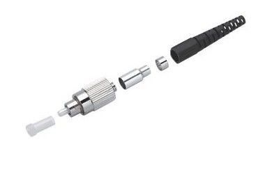 FC SX PC / APC Fiber Optic Connectors SM / MM Fiber Type High Return Loss supplier