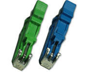 Automatic Metal Shutter E2000 Connector , PC - APC Lc Type Fiber Optic Connector supplier