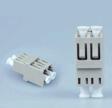 LC / PC Multimode Fiber Optic Adapter Ceramic Sleeve Material High Stability supplier