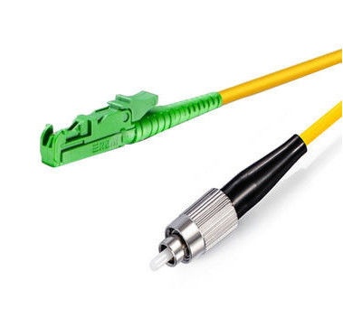 FTTH Fiber Optic Patch Cord FC / UPC - E2000 / APC PVC / LSZH Material supplier