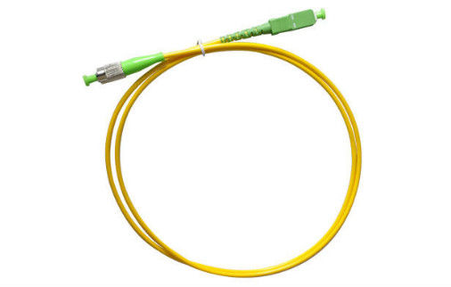 SC / APC To FC / APC Fiber Optic Patch Cord Sc To FC Sm Sx LSZH Material supplier