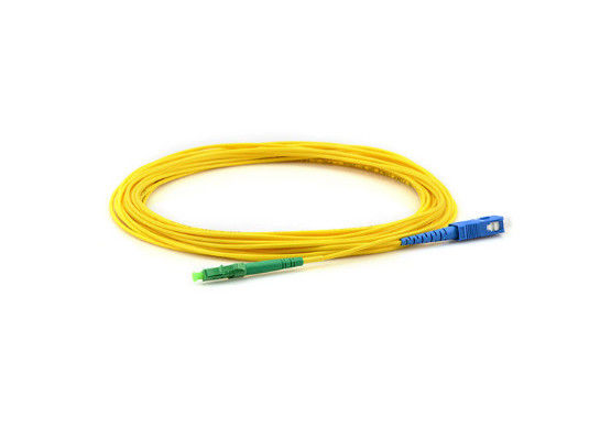1310nm / 1550nm Single Mode To Multimode Fiber Patch Cord , LC / APC - SC / APC Corning Fiber Optic Cable supplier