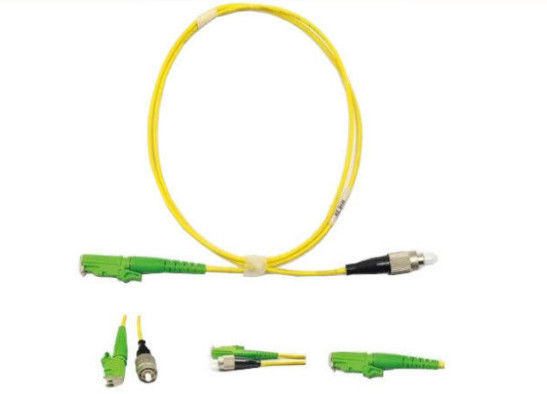 G652D LC / APC - FC / UPC Lc Lc Fiber Patch Cord ,  9 / 125 Fiber Pigtails Patch Cords supplier