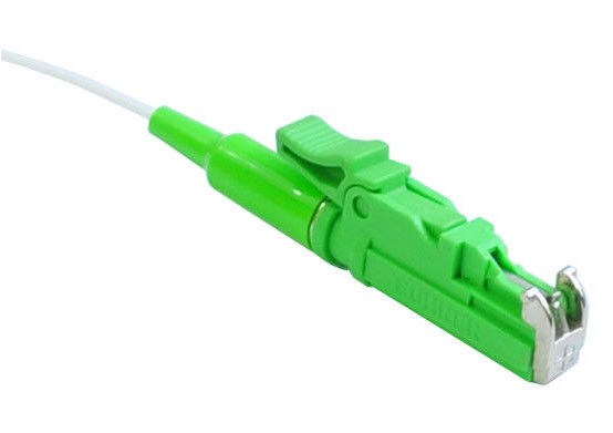 Green Boot G652D Terminate Fiber Lc Connector , SM 3.0 Plastic Fiber Optic Cable Connectors supplier