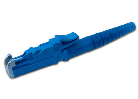 Plastic E2000 PC Fiber Optic Connectors Simplex Single Mode For Testing Equipment supplier