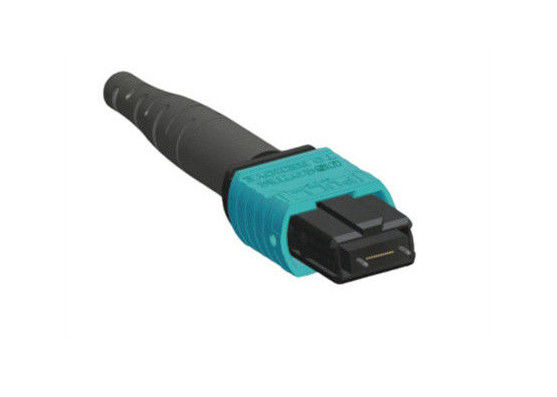 50 / 125um Mtp Mpo Fiber Connector , PC Ferrule End Face Lc Lc Fiber Connector supplier