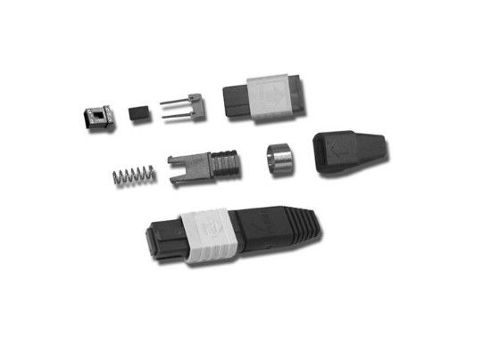 50 / 125um Mtp Mpo Fiber Connector , PC Ferrule End Face Lc Lc Fiber Connector supplier