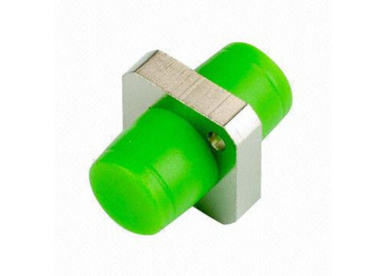 Single Mode Fc Fiber Adapter , Solid Square Bare Fiber Adapter For FTTX Distribution supplier