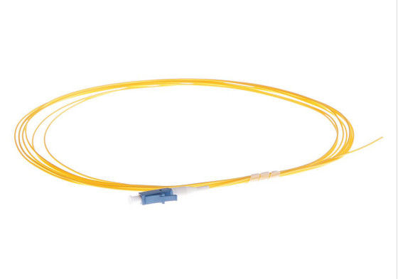 2.0mm Corning Fiber Pigtails , Single Mode Simplex Pigtail With LC Blue Connector supplier
