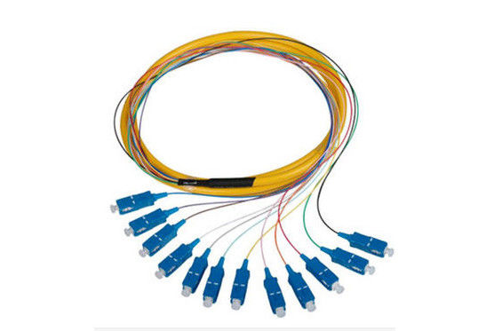 SC / UPC Fiber Optic Pigtail 1310 / 1550nm Wavelength For Local Area Network supplier