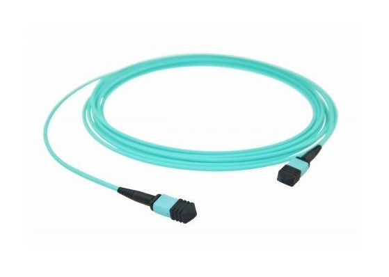 FC To MPO Patch Cord Single Mode Splitter Low Insertion Loss Blue Color supplier