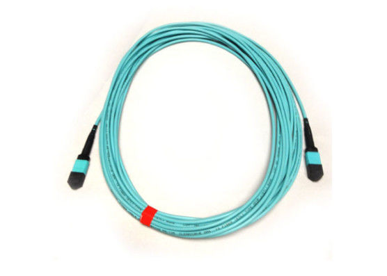 OM3 50 / 125 Multimode Fiber Patch Cord , Optical Patch Cord Trunk Cable For FTTX Network supplier