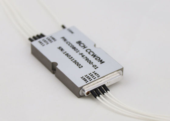 1 x 8 CWDM optical mux demux Compact Size LC / UPC Connector Type For MUX / DEMUX System supplier