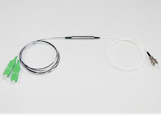 FWDM T x 1550nmCWDM Mux Demux 20dB Metal Tube Isolation For Line Monitoring supplier