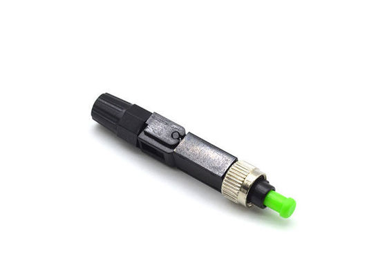 Polished Fiber Optic Fc Connector , Fiber To The Home Quick Connect Fiber Optic Connectors supplier